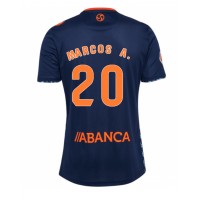 Maglia Calcio Celta Vigo Marcos Alonso #20 Seconda Divisa 2024-25 Manica Corta